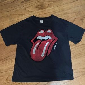 womans H&M rolling stones tshirt